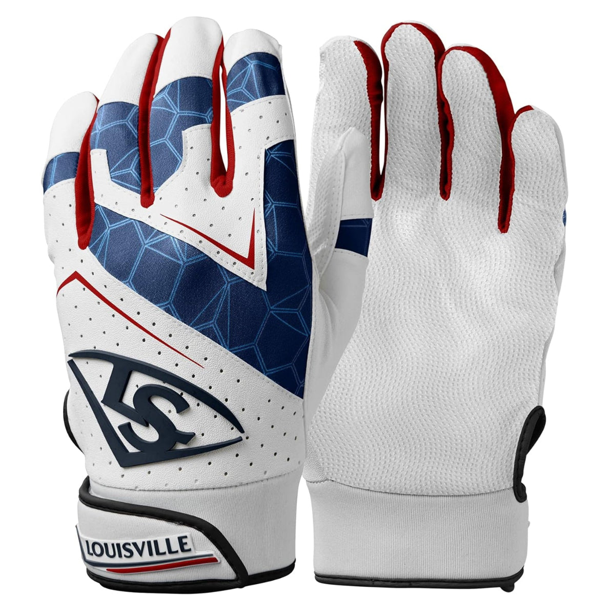 Louisville Slugger Genuine V2 Batting Gloves - (WB57307)