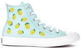 Converse Chuck Taylor A16555C In Light Blue Lemon Print Juniors