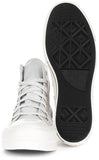 Converse All Star Lift Hi A08237C In Light Grey