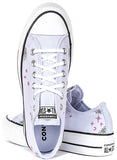 Converse All Star Lift Low A15004C In Lilac Star Print