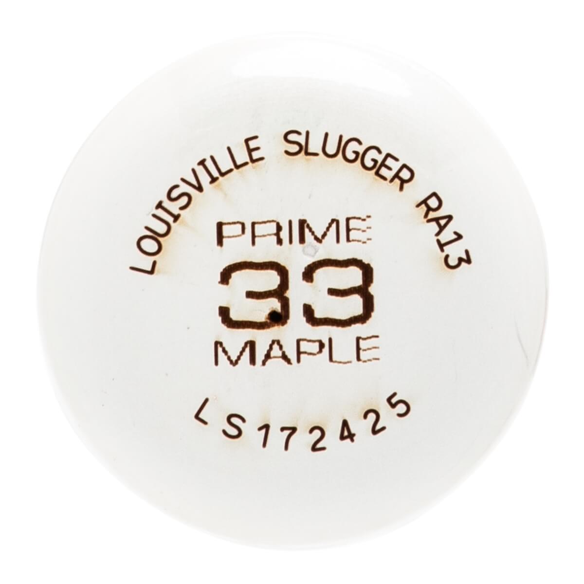 Louisville Slugger Pro Prime Maple Ronal Acuna Jr. Baseball Bat - WBL4153010