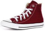 Converse All Star Chuck Taylor M9613C In Maroon Hi Tops