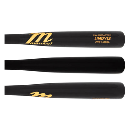 Marucci Francisco Lindor Maple Wood Baseball Bat (MVE2LINDY12-MBK/BK)