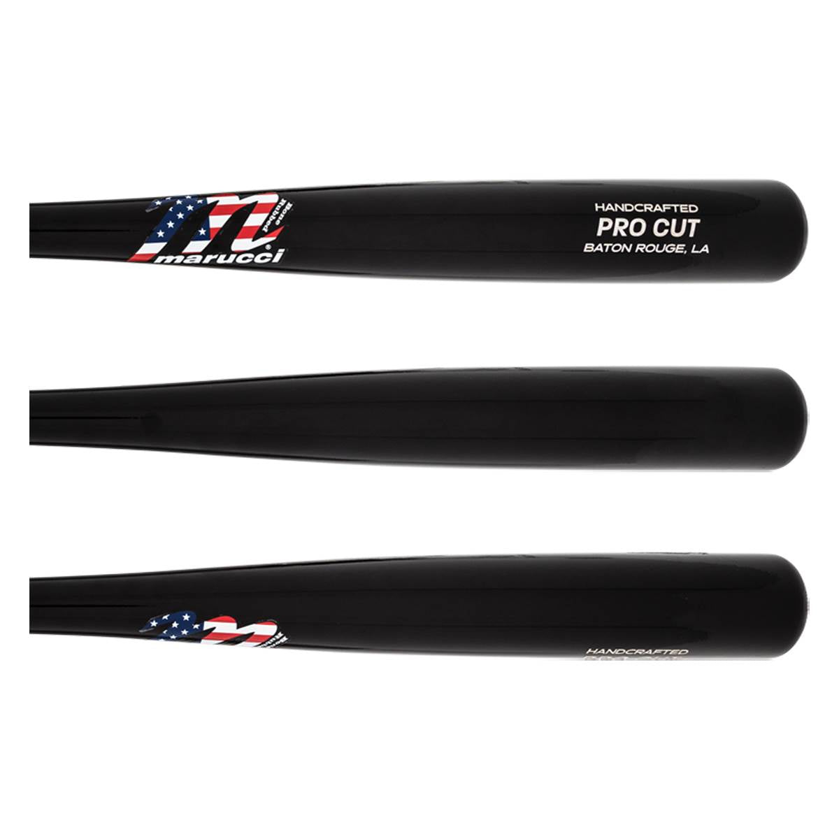 Marucci MBMPCUSA (-31) Maple - Wood Bat - Pro Model - Black