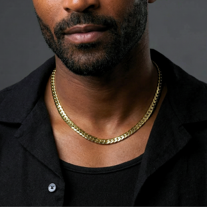 Miami Cuban Link Chain (Gold) - 5mm