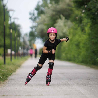 Rollerblade Microblade Black Pink Kids Skates