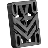 Mini Logo 1/2" Rigid Riser Pad Set 2-Pack Black