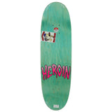 Heroin Skateboard Deck Mini Egg Holographic Foil 8.38" x 28.5"