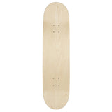 Moose Skateboard Deck Full Canadian Maple Twin Shape 8.5" x 32"