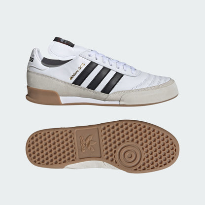 Adidas Mundial Goal Indoor Soccer Shoes - White/Black