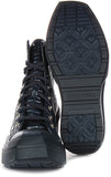Converse Chuck 70 De Luxe Wedge A10037C In Navy Leather