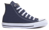 Converse All Star High Core Canvas Trainer In Navy White