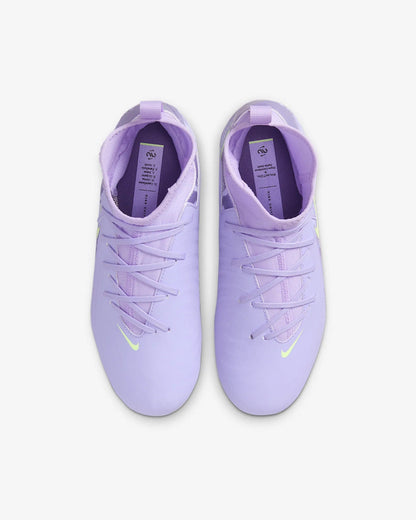 Nike United Jr. Phantom Luna 2 Academy FG Kids' Soccer Cleats – Purple Agate
