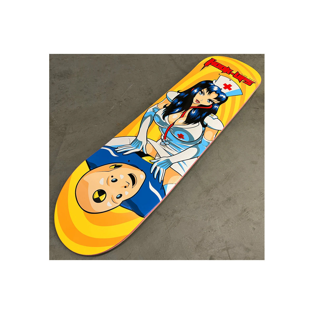Hook Ups Skateboard Deck CPR 8.25"