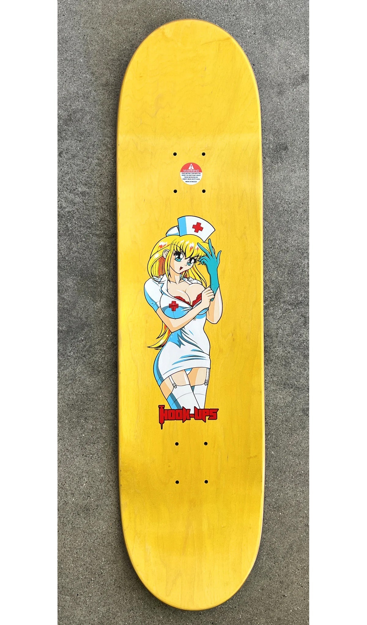 Hook Ups Deck Nurse Daisy 8.25" x 32.25"