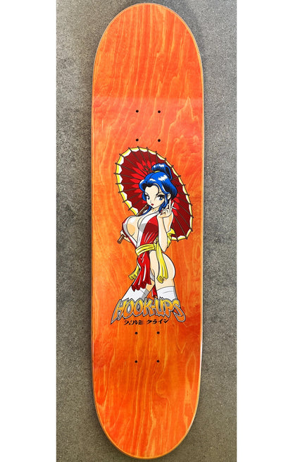 Hook Ups Skateboard Deck Geisha 8.25"