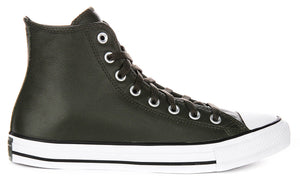 Converse Chuck Taylor A09481C High In Olive Green Leather