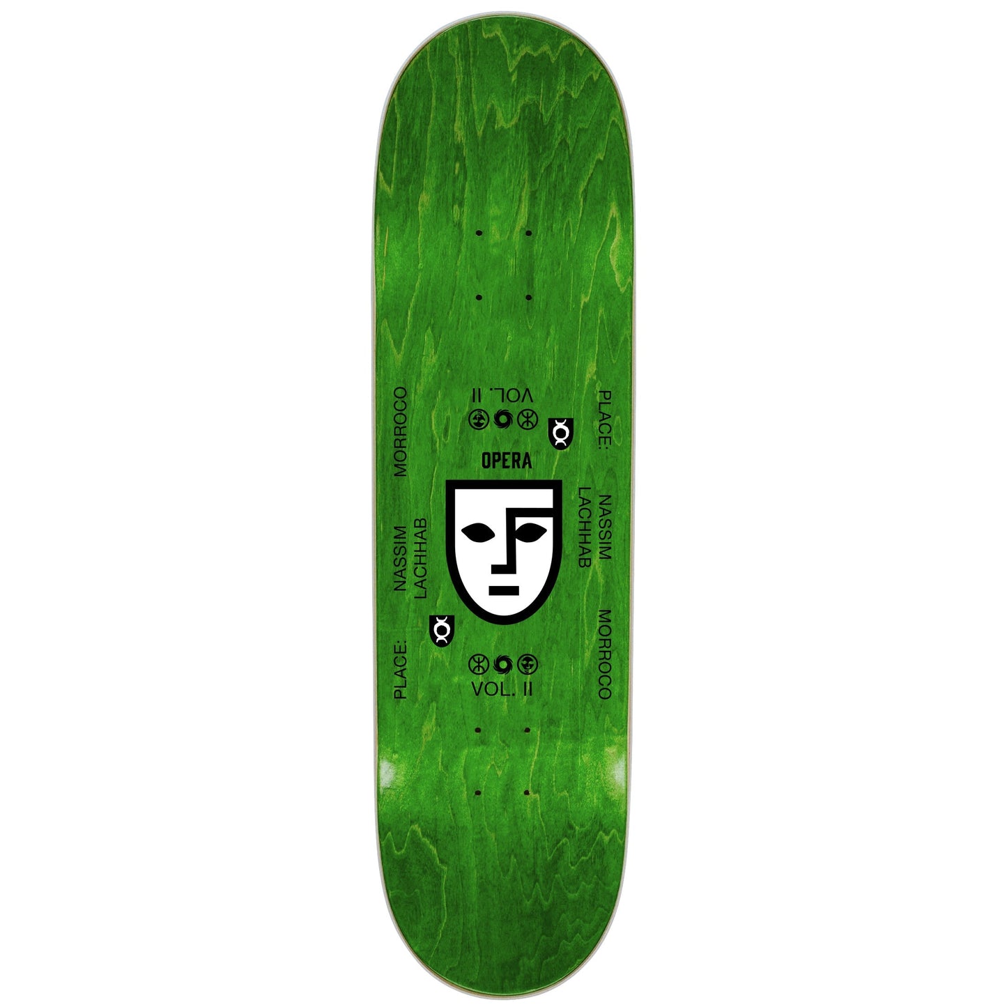 Opera Skateboard Deck Nassim Crypto Oil Slick 8.375" x 32.2"