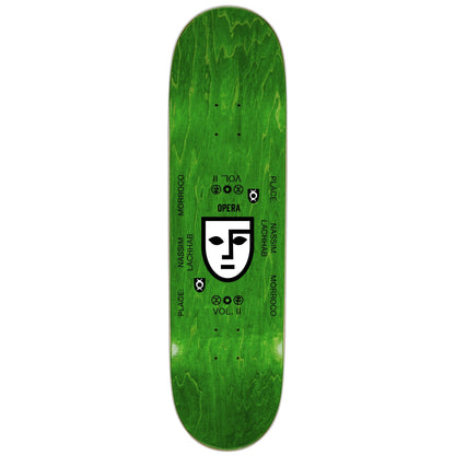 Opera Skateboard Deck Nassim Crypto Oil Slick 8.375" x 32.2"