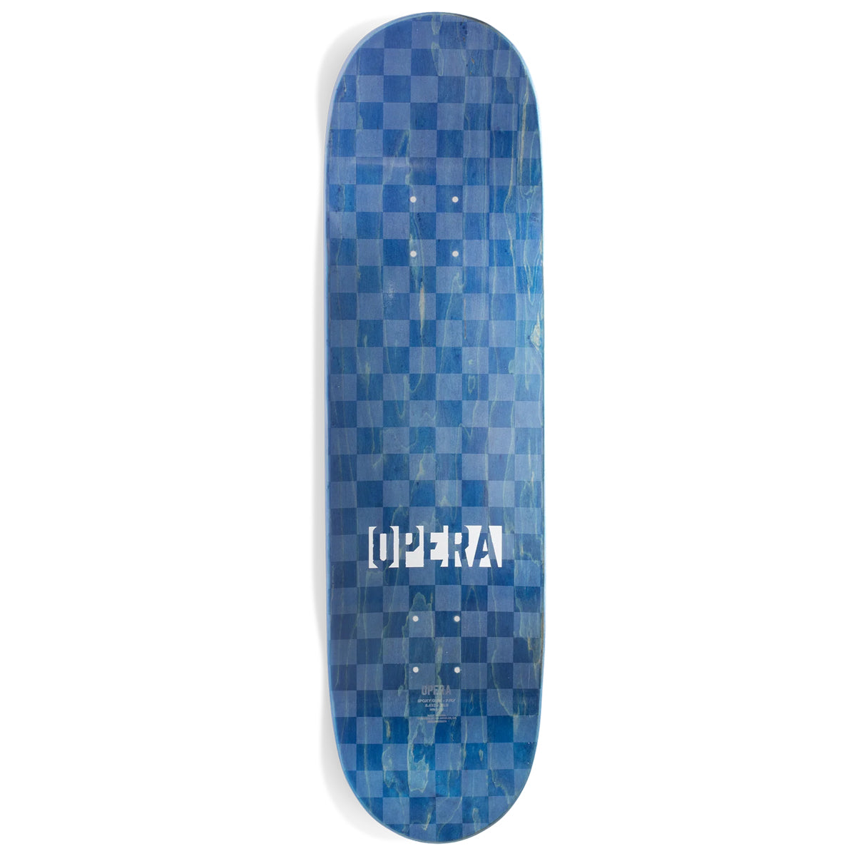Opera Skateboard Deck Opus Pop Slick Black/Blue 8.625" x 32"
