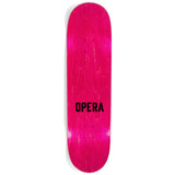 Opera Skateboard Deck Face Black 8.0" x 31.6"