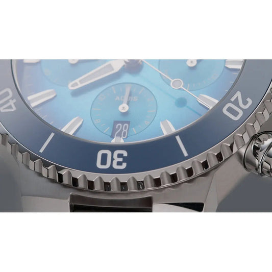 Oris Aquis Chronograph Blu 01 771 7793 4155-07 8 23 01Peb