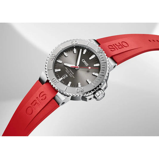 Oris Aquis Date Relief Grigio 01 733 7730 4153-07 4 24 66Eb