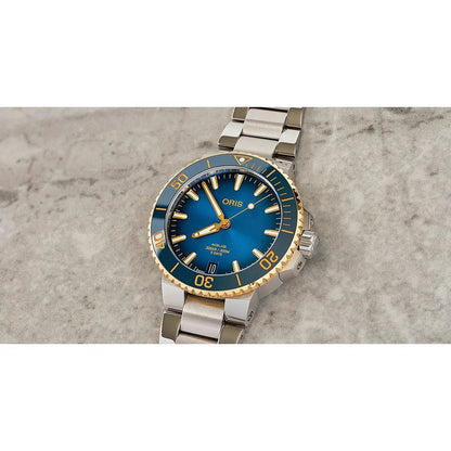 Oris Aquis Date Blu 01 400 7769 6355-07 8 22 09Peb
