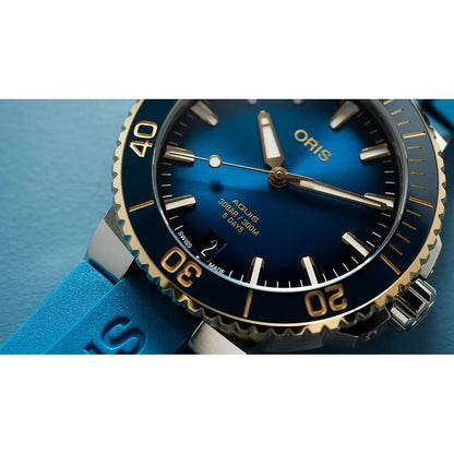 Oris Aquis Date Blu 01 400 7769 6355-07 4 22 75Fc