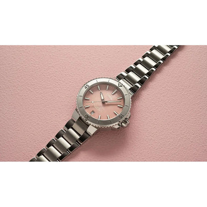 Oris Aquis Date Rosa 01 733 7770 4158-07 8 18 05P