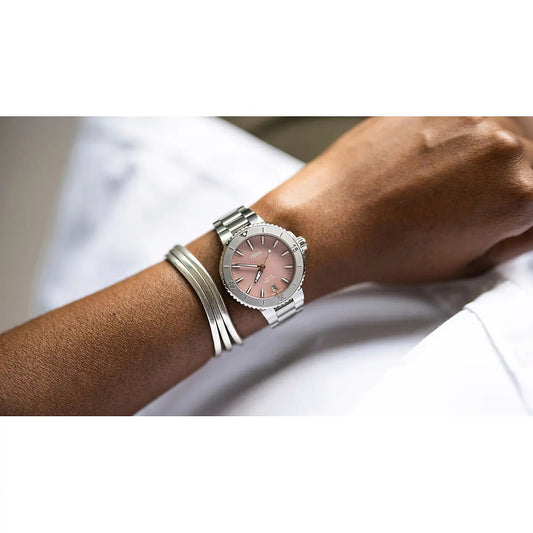 Oris Aquis Date Rosa 01 733 7770 4158-07 8 18 05P