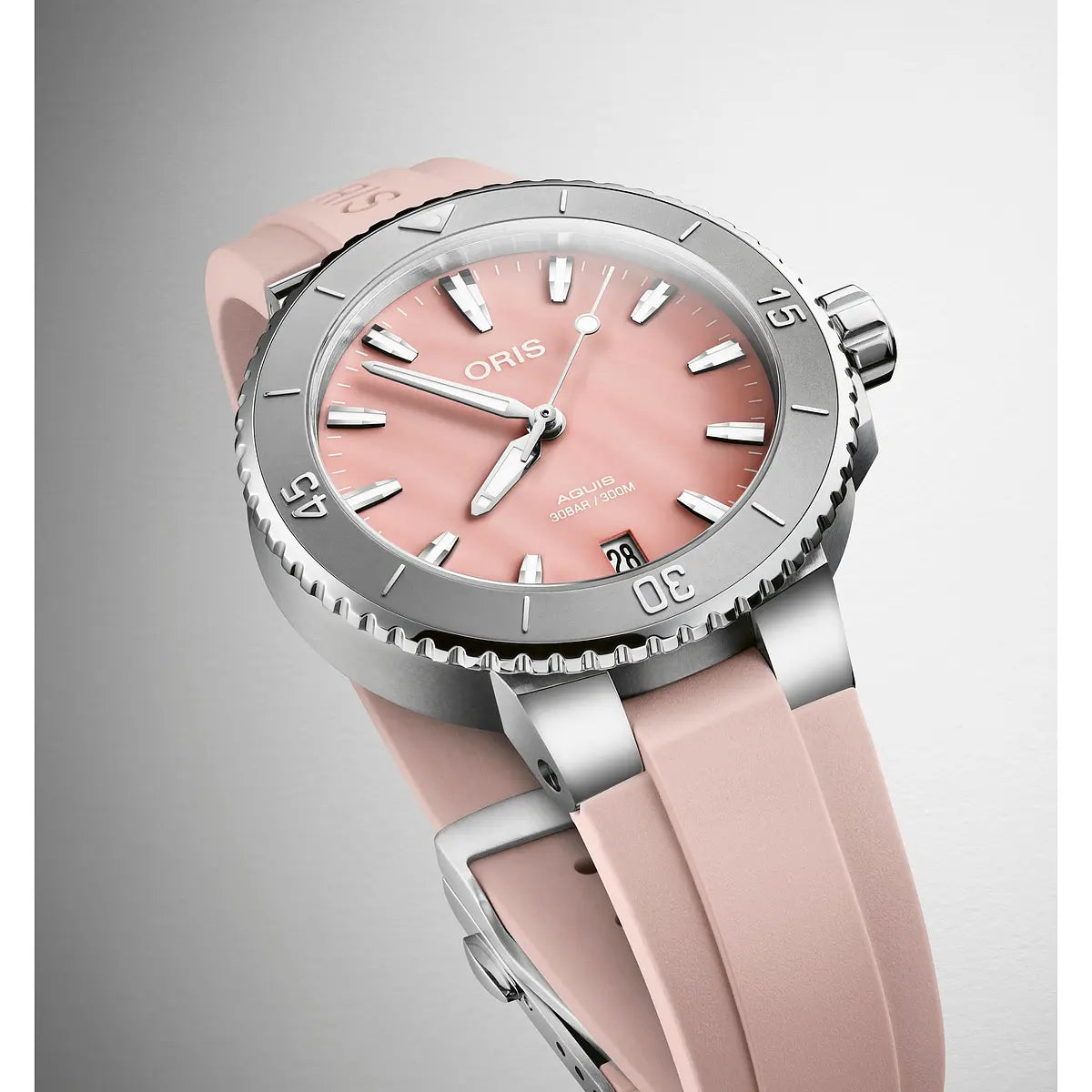 Oris Aquis Date Rosa 01 733 7770 4158-07 4 18 66Fc