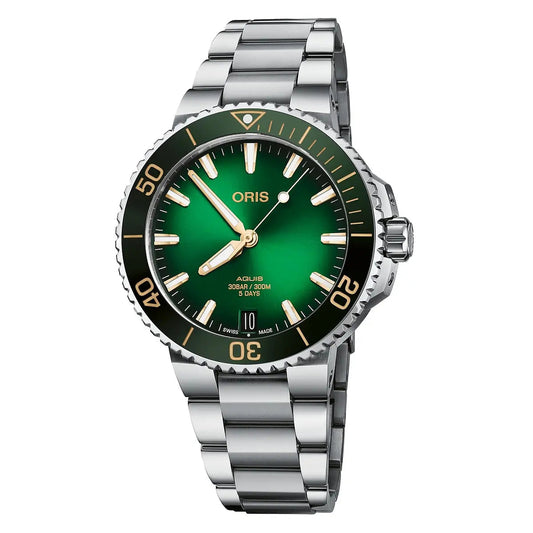 Oris Aquis Date Verde 01 400 7769 4127-07 8 22 09Peb