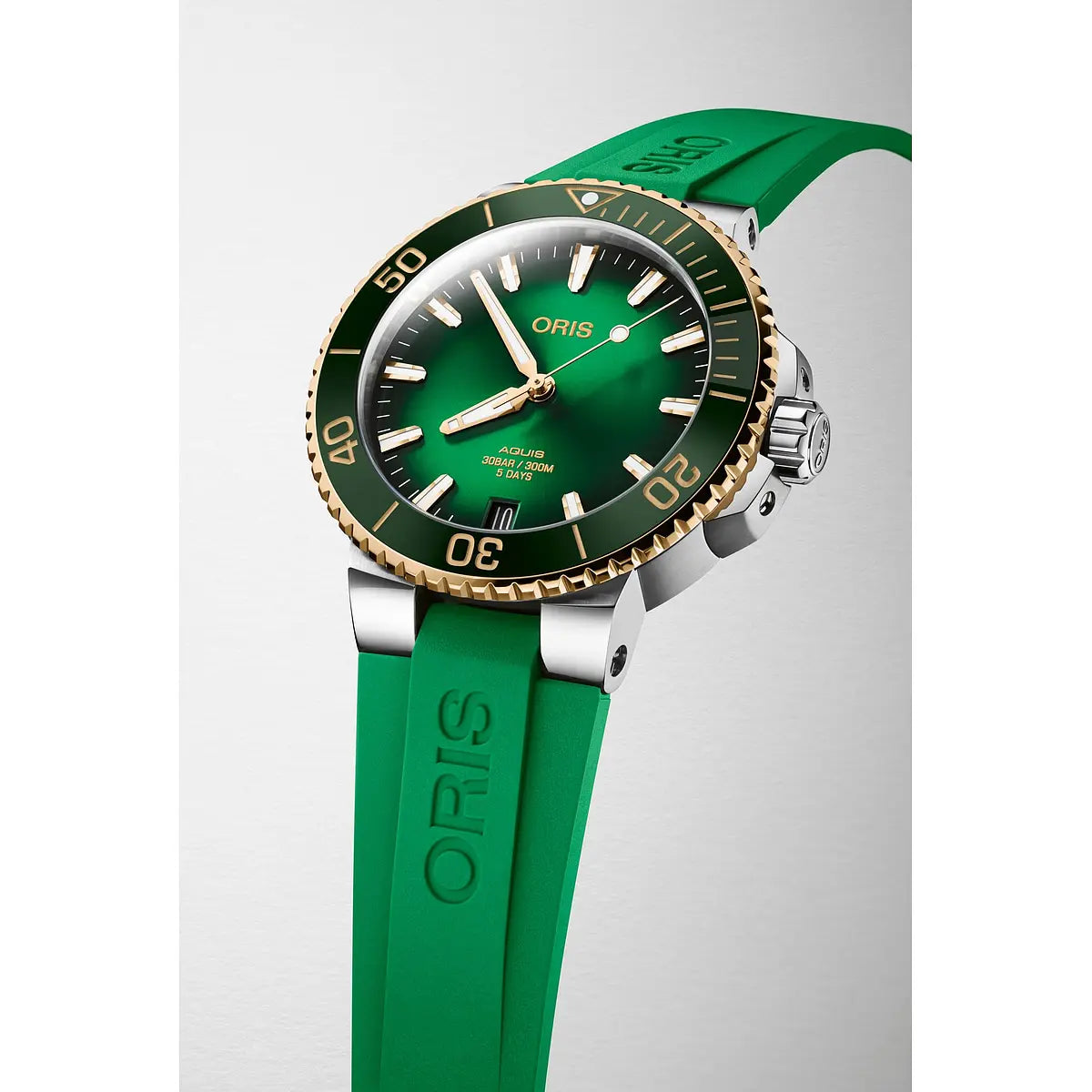 Oris Aquis Date Verde 01 400 7769 6357-07 4 22 77Fc