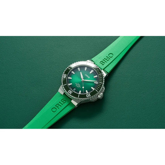Oris Aquis Date Verde 01 400 7790 4157-07 4 23 47Eb