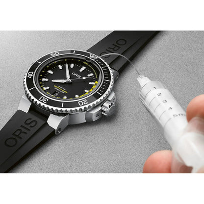 Oris Aquis Depth Gauge Nero 01 733 7755 4154-Set Rs