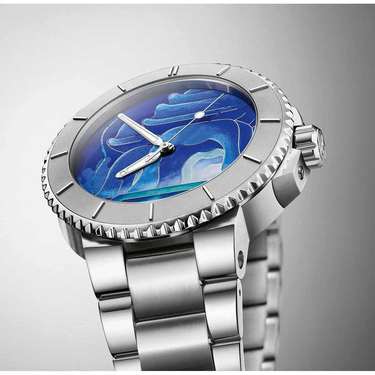 Oris Aquis Sun Wukong Artist Edition Blu 01 400 7769 4185-Set