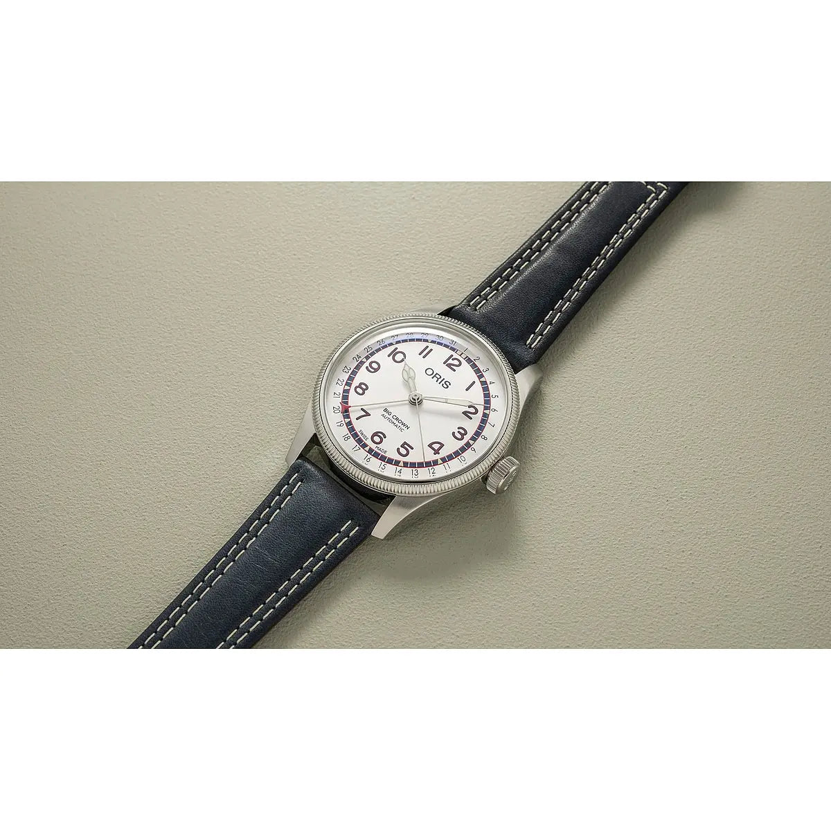 Oris Big Crown Pointer Date Hank Aaron Bianco 01 754 7785 4081-Set