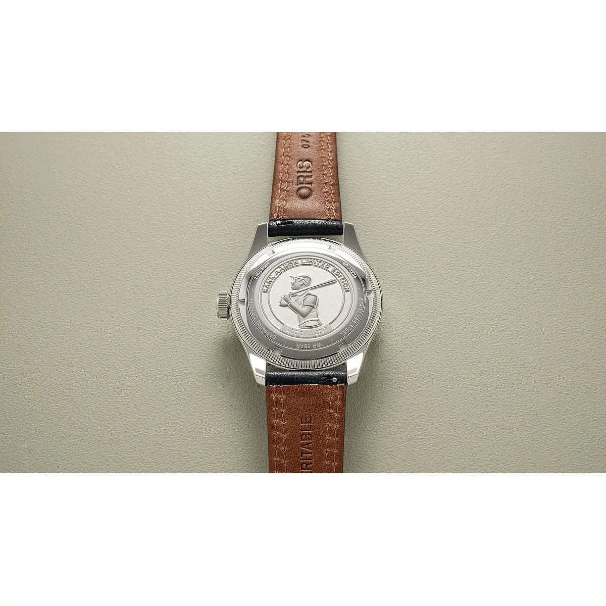 Oris Big Crown Pointer Date Hank Aaron Bianco 01 754 7785 4081-Set