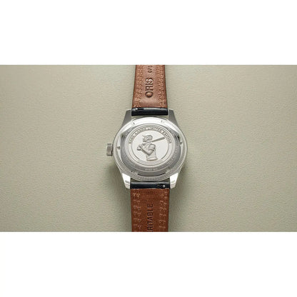 Oris Big Crown Pointer Date Hank Aaron Bianco 01 754 7785 4081-Set