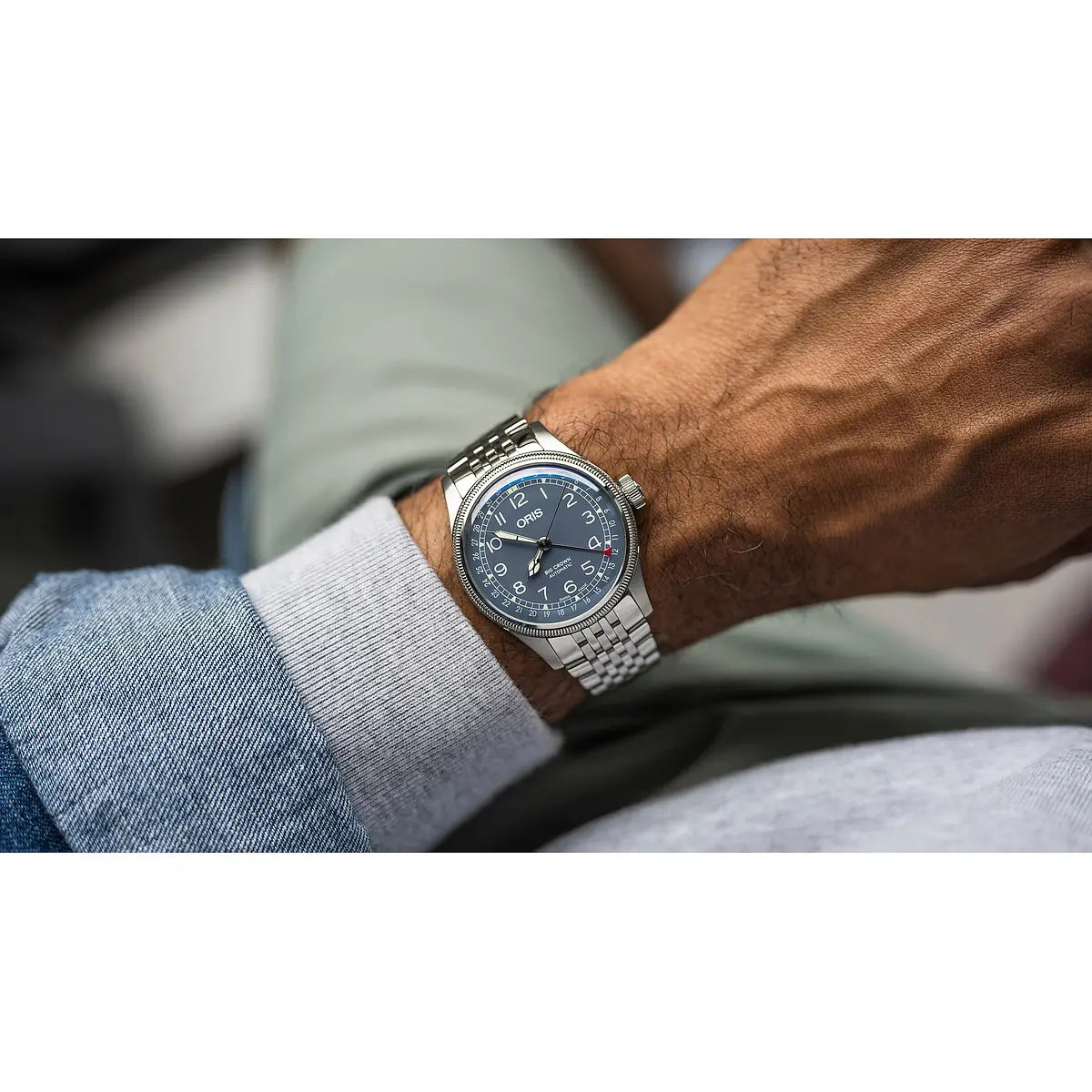 Oris Big Crown Pointer Date Blu 01 754 7741 4065-07 8 20 22