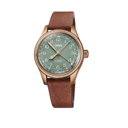 Oris Big Crown Pointer Date Verde 01 754 7749 3167-07 5 17 69Gbr