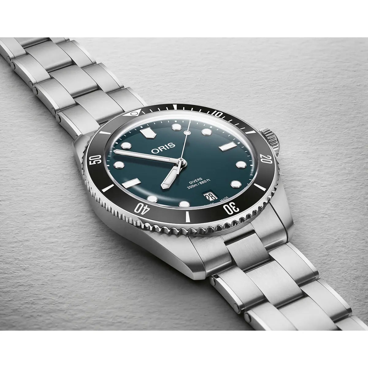 Oris Divers Date Blu 01 733 7795 4055-Set