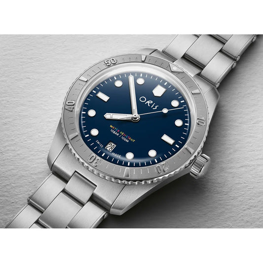 Oris Divers Lfp Blu 01 733 7771 4085-Set
