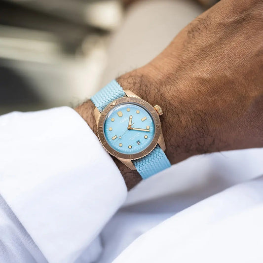 Oris Divers Sixty-Five Cotton Candy Azzurro 01 733 7771 3155-07 3 19 02Brs