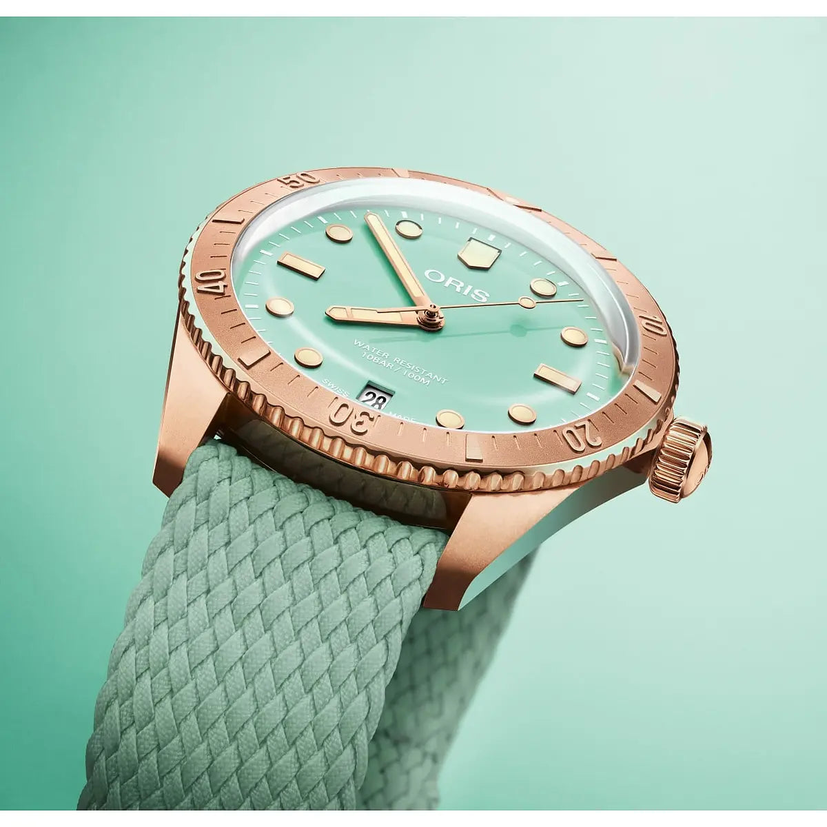 Oris Divers Sixty-Five Cotton Candy Azzurro 01 733 7771 3157-07 3 19 03Brs