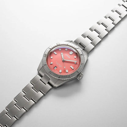 Oris Divers Sixty-Five Cotton Candy Rosa 01 733 7771 4058-07 8 19 18