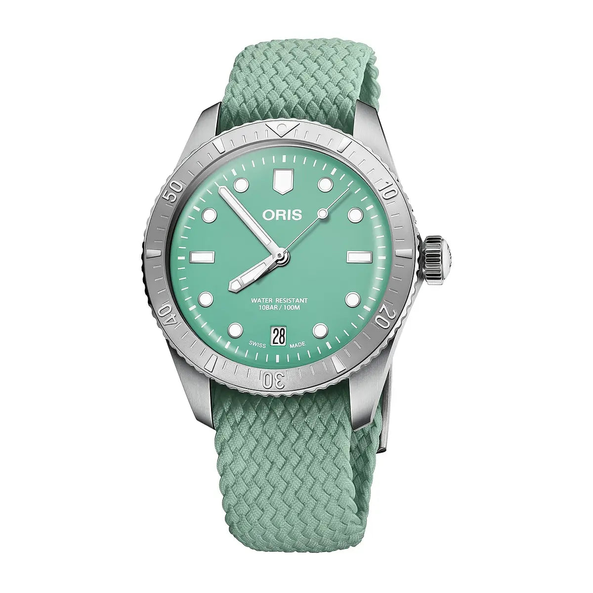 Oris Divers Sixty-Five Cotton Candy Verde 01 733 7771 4057-07 3 19 03S