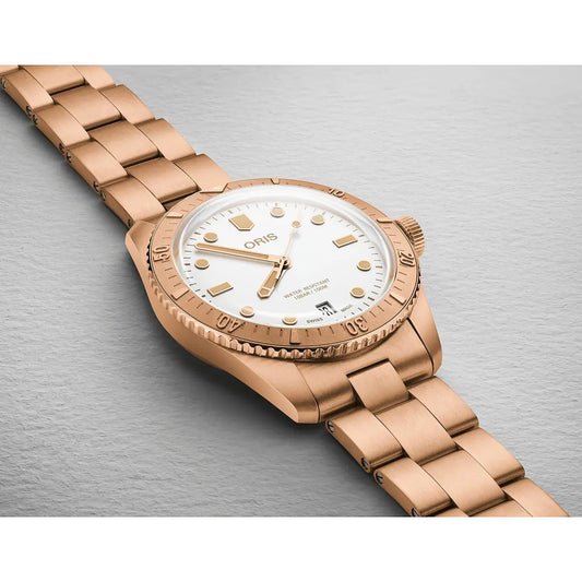 Oris Divers Sixty-Five Date Bianco 01 733 7771 3151-07 8 19 15