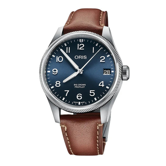 Oris Propilot Big Crown Big Date Blu 01 751 7761 4065-07 6 20 07Lc